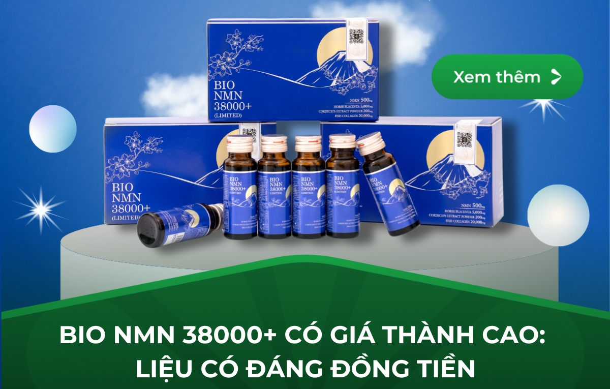 Bio NMN 38000+ Có Giá Thành Cao: Liệu Có Đáng Đồng Tiền